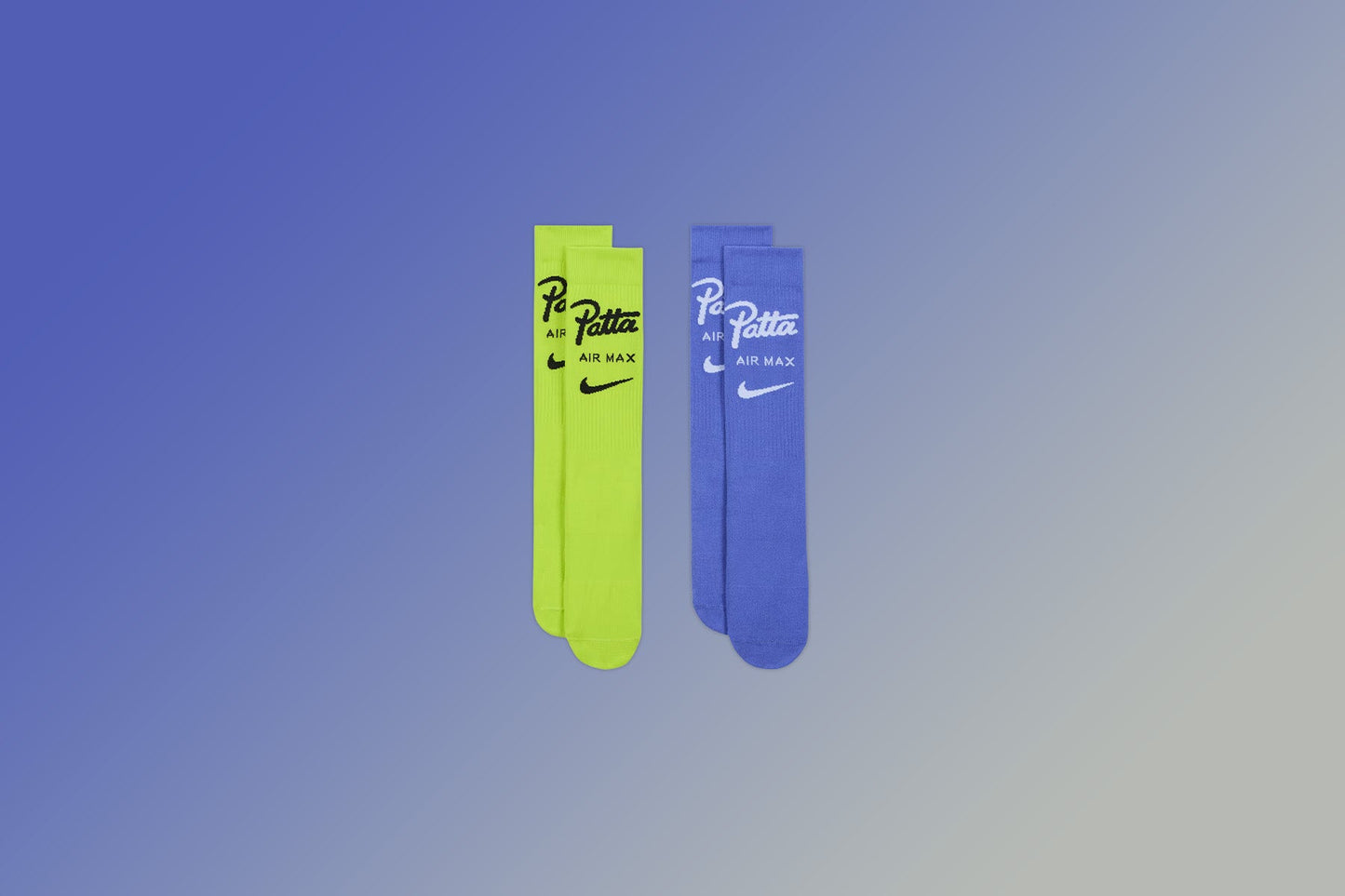 Patta Everyday Essentials Crew Socks (2 Pairs) - Multi - Color 2