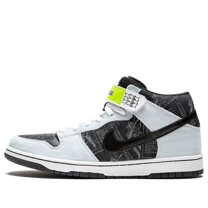 Nike Dunk Mid Premium SB 'Heavy Mental' 314381-002 Signature Shoe
