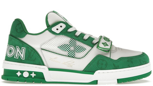 Trainer Green Monogram Denim LIKE NEW (VNDS)