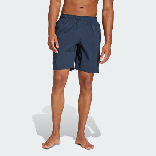 Men's adidas Solid CLX Classic-Length Swim Shorts