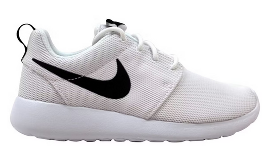Roshe One White/White-Black (Women's)