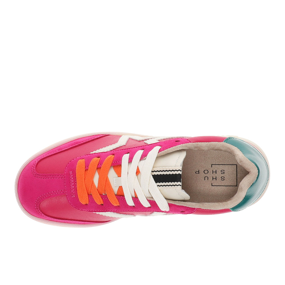 Peaches Lace Up Sneakers