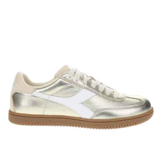 Trainer Metallic Lace Up Sneakers