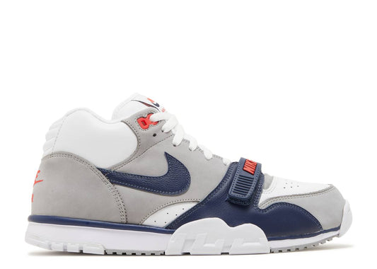 Air Trainer 1 White Midnight Navy Medium Grey