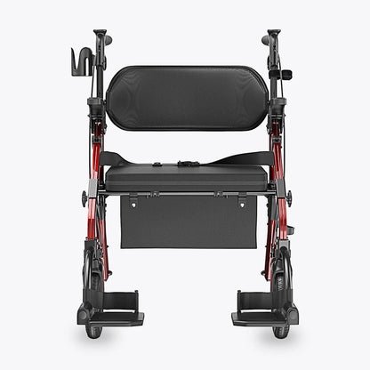 Z59 2 in 1 Heavy Duty Walker Wheelchair Combo