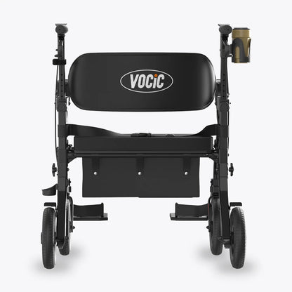 Z59 2 in 1 Heavy Duty Walker Wheelchair Combo