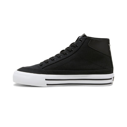 Court Classic Vulcanized Mid Formstrip Lace Up Sneakers