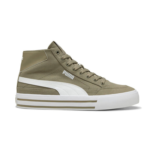 Court Classic Vulcanized Mid Formstrip Lace Up Sneakers