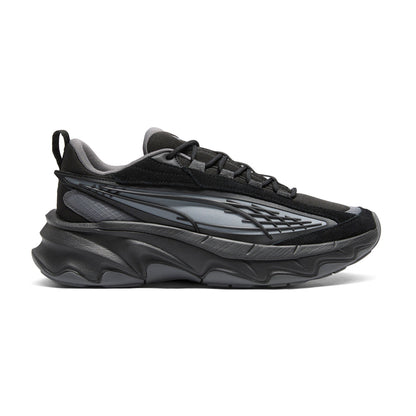 Carbon Particle Lace Up Sneakers