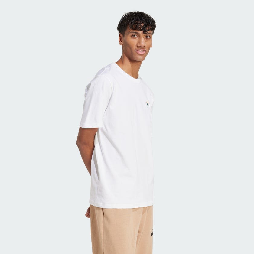 Men's adidas Dog Sock Patch Graphic Tee