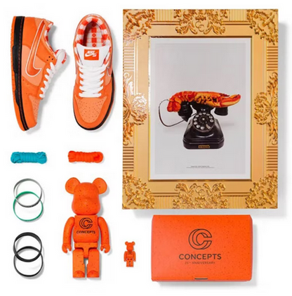 SB Dunk Low Concepts Orange Lobster (Special Box)