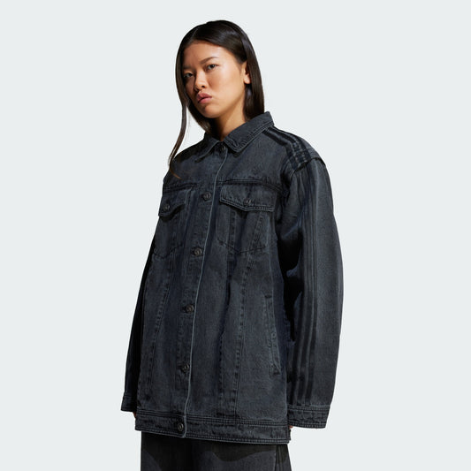 Women's adidas Adilenium Season 3 Two-In-One Denim Shirt Jacket