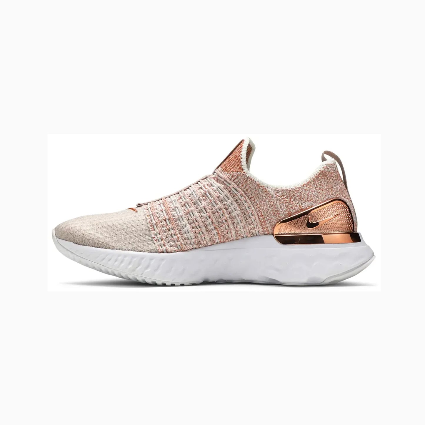 React Phantom Run Flyknit 2 Premium 'Fossil Stone Metallic' Women's (2020)
