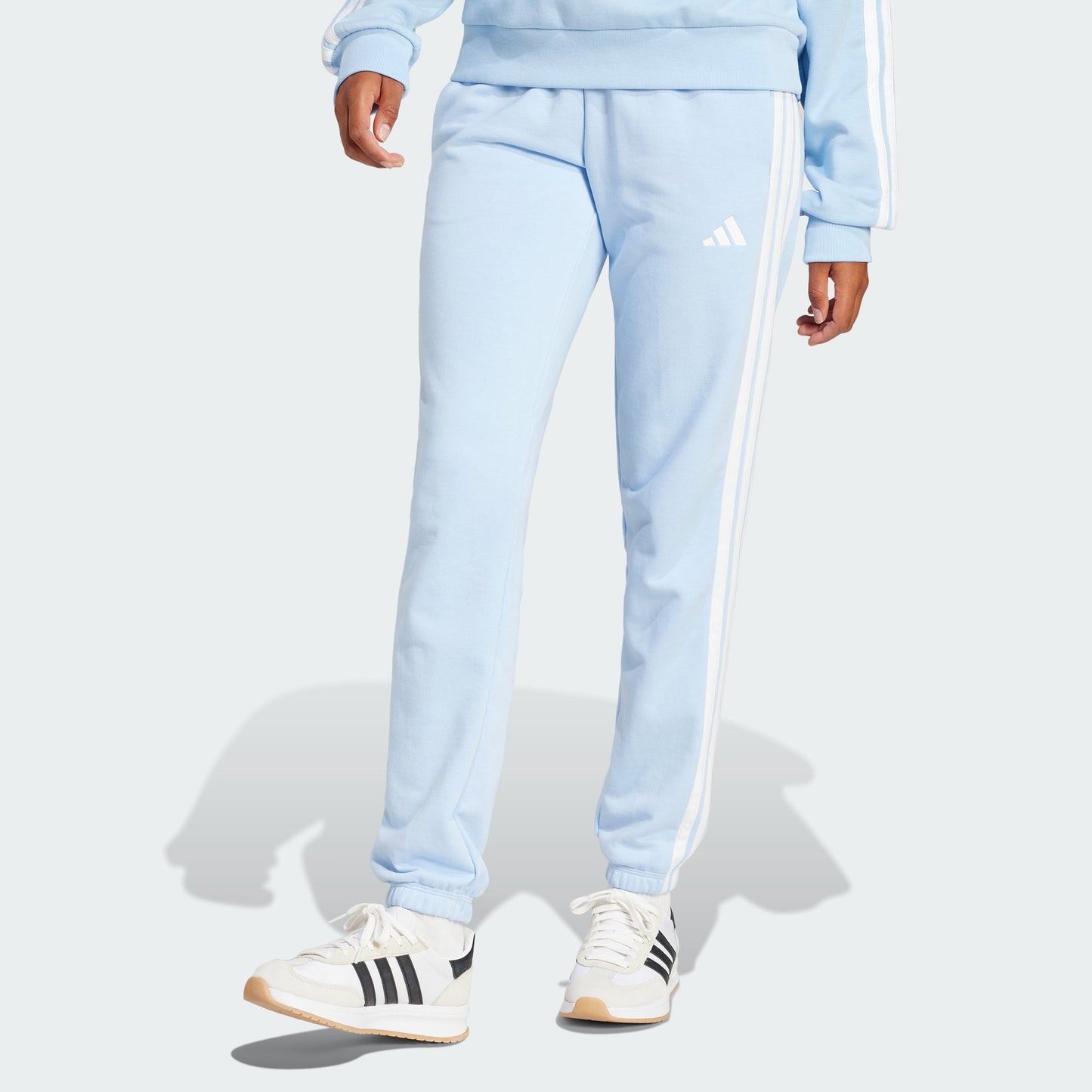 Women's adidas Essentials 3-Stripes French Terry Cuffed Pants