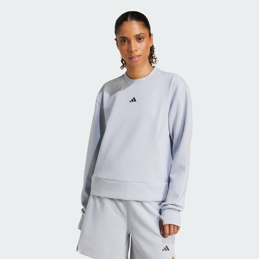 Women's adidas Designed-for-Training Warm-Up Crewneck Sweatshirt