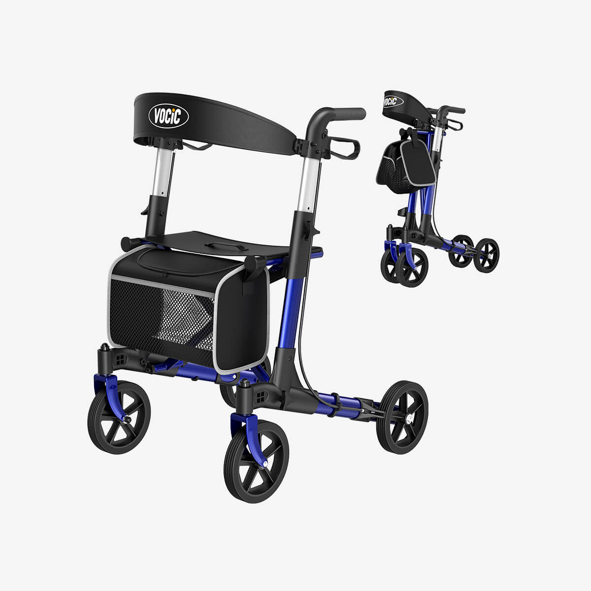 Z23 All Terrain Rollator Walker With Seat