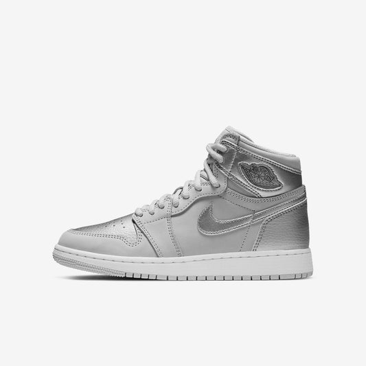 Air Jordan 1 Retro High OG 'Japan Metallic Silver' (2020) (GS)
