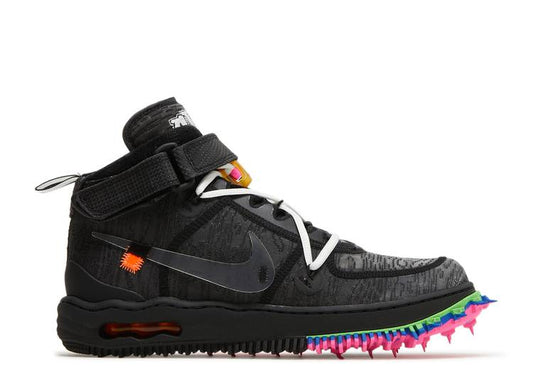 Air Force 1 Mid Off White Black (WORN)