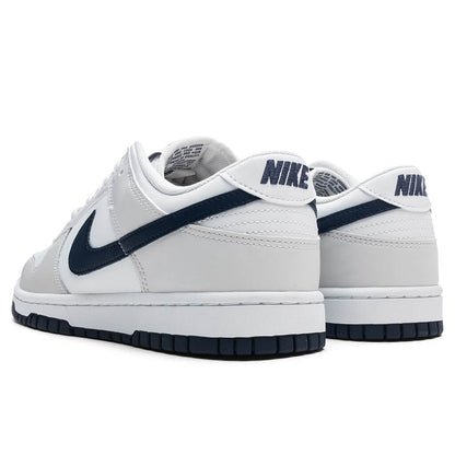 Dunk Low Retro - Summit White/Midnight Navy/Platinum Tint