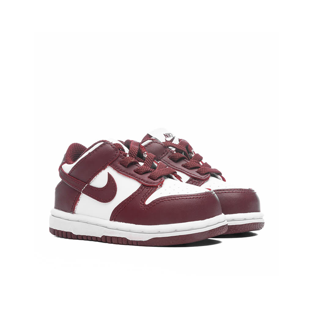 Dunk Low (TD) - White/Redwood/Gym Red