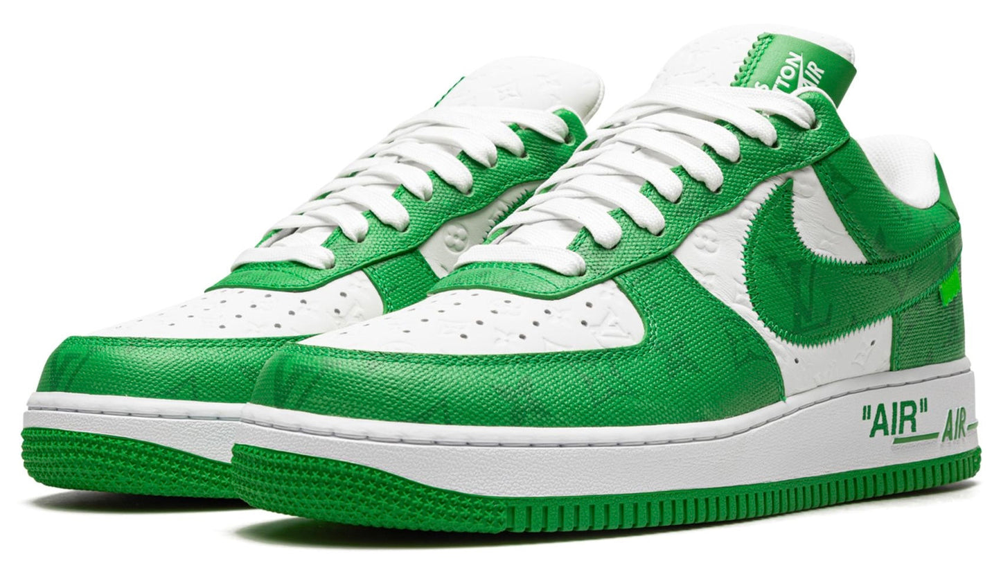 Force 1 Low By Virgil Abloh White Green