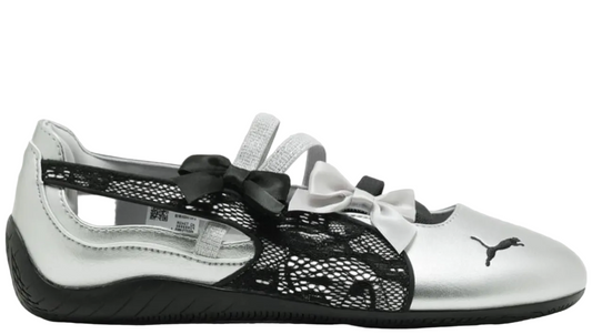 Speedcat Ballet Lace JD Exclusive Silver Black (Women's)