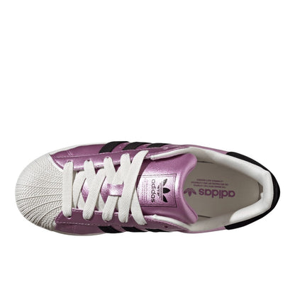 Superstar II Metallic Lace Up Sneakers