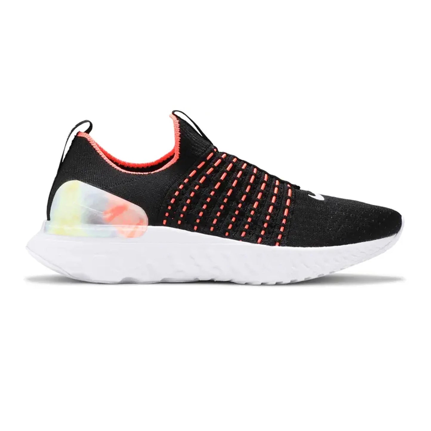 React Phantom Run Flyknit Premium 'Black Bright Mango' Women's (2020)