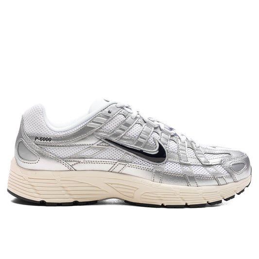 P - 6000 - White/Black/Metallic Silver/Flat Silver