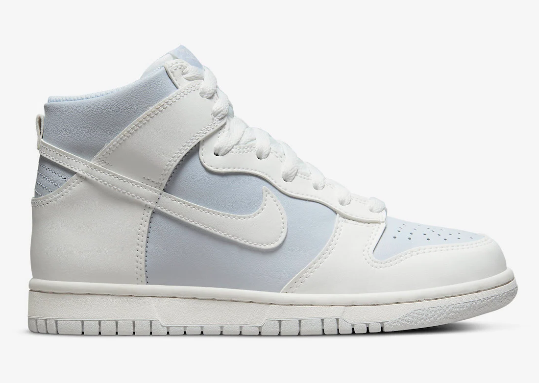 Dunk High White Football Grey