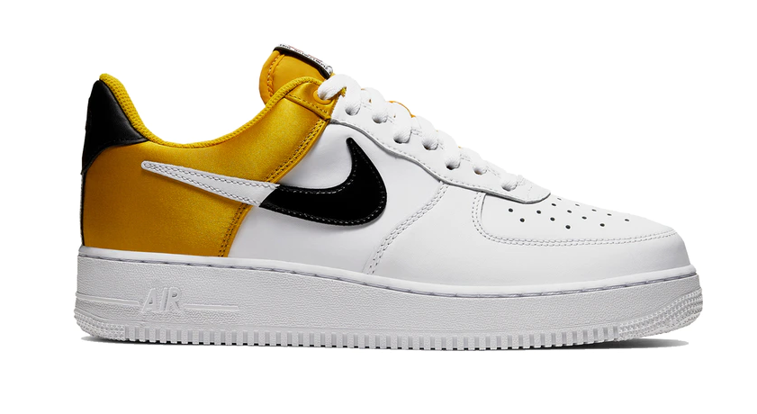 Force 1 Low NBA City Edition White Gold