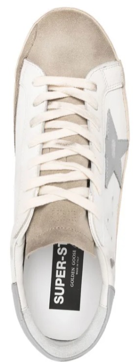 Golden Goose Super Star White Taupe Grey