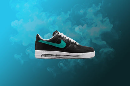PEACEMINUSONE Air Force 1 '07 Para - Noise 3.0 - Black/New Emerald/Pinkfire
