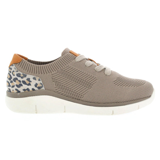 Sachi Leopard-Cheetah Lace Up Sneakers