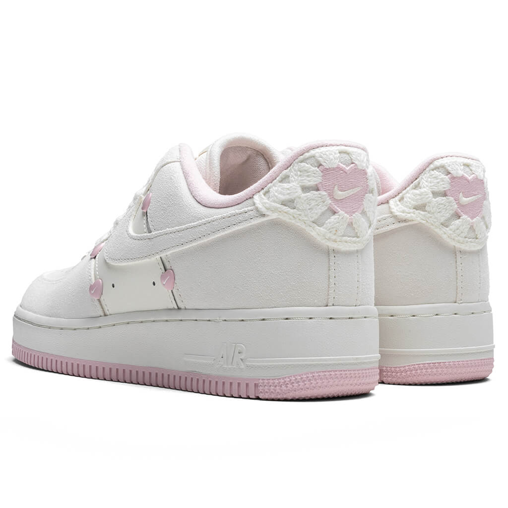 Women's Air Force 1 '07 'Valentine’s Day' - Sail/Pink Foam
