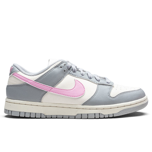 Women's Dunk Low - Light Smoke Grey/Pink Rise/Pale Ivory