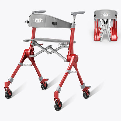 Z35 PackGo Foldable Lightweight Rollator Walker