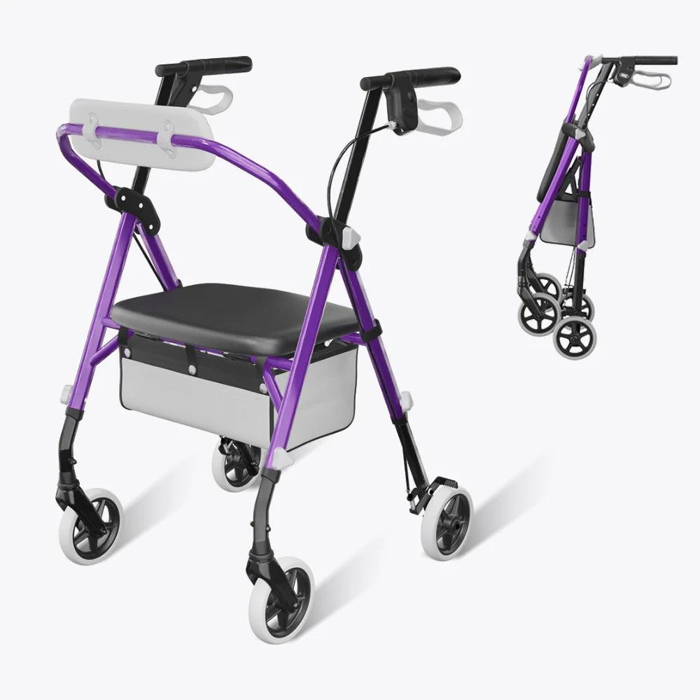 Z12 Lightweight Foldable Rollator Walker