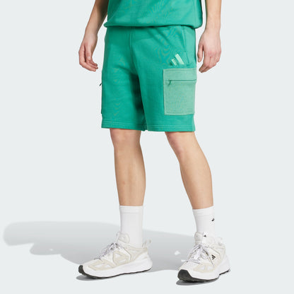 Men's adidas ALL SZN French Terry Colorblock Shorts