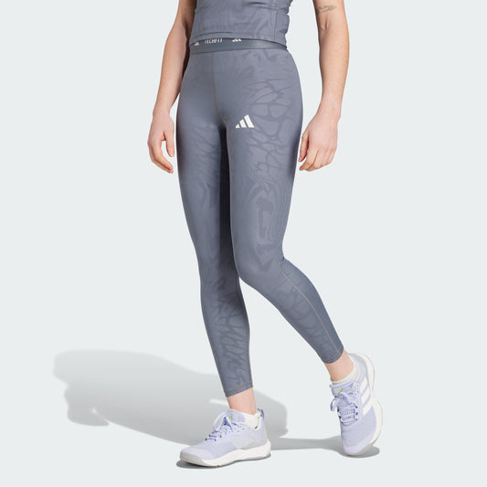Women's adidas Techfit Printed 7/8 Leggings