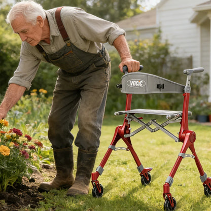 Z35 PackGo Foldable Lightweight Rollator Walker