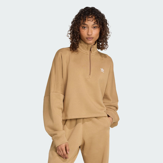 Women's adidas Essentials 1/2 Zip Fleece Sweatshirt