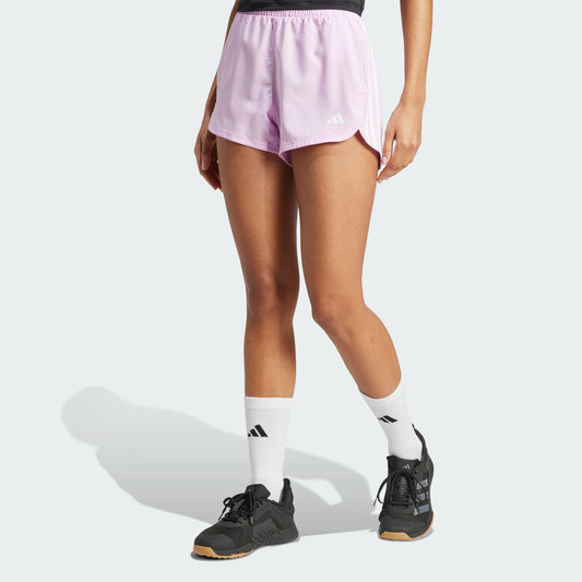 Women's adidas Pacer Training 3-Stripes Woven High-Rise Shorts