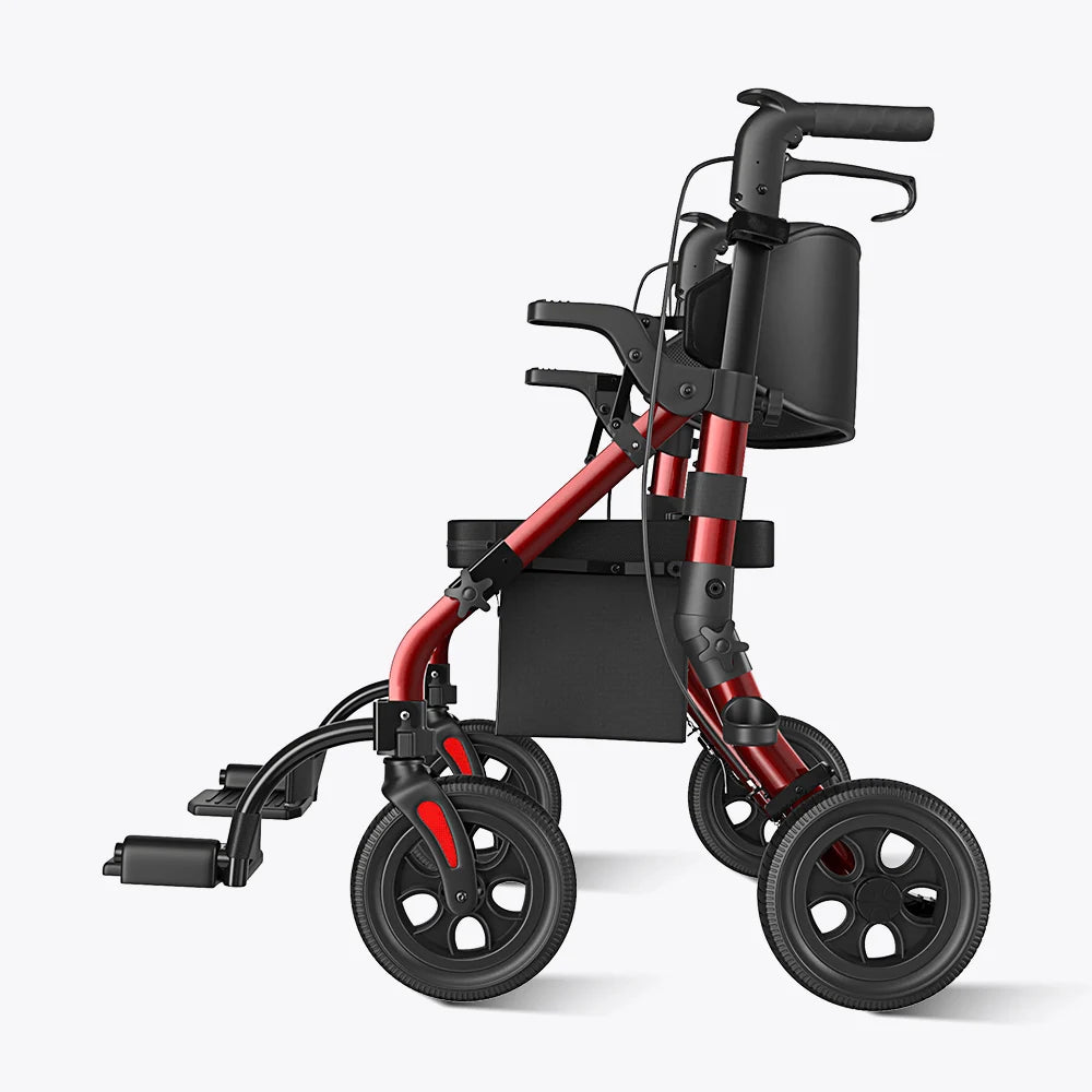 Z59 2 in 1 Heavy Duty Walker Wheelchair Combo