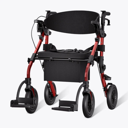 Z59 2 in 1 Heavy Duty Walker Wheelchair Combo