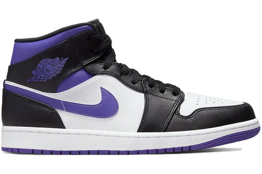 1 Mid White Black Purple