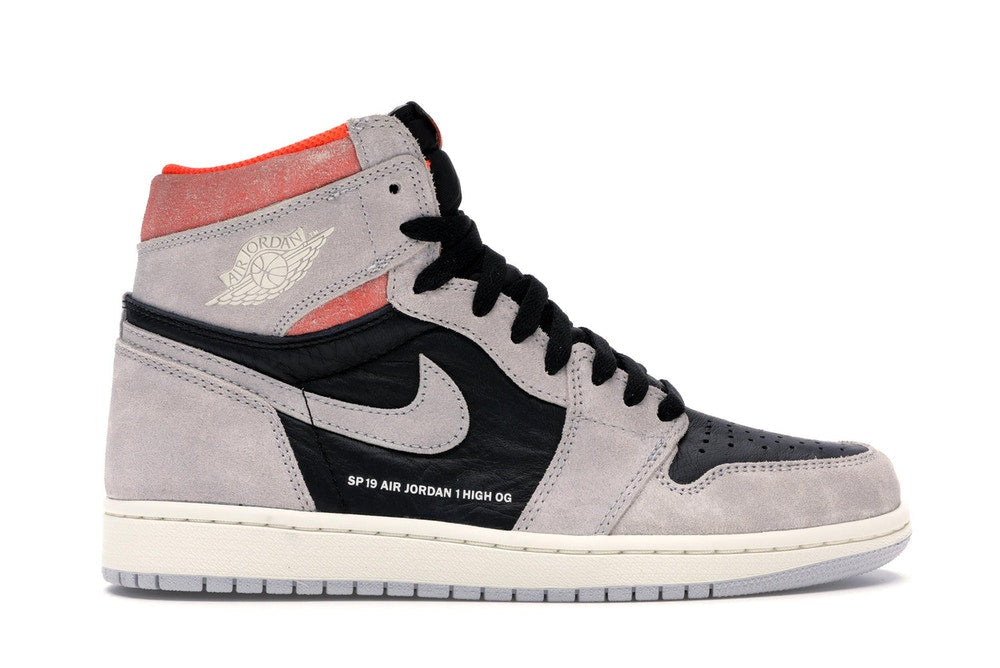 1 Retro High Neutral Grey Hyper Crimson