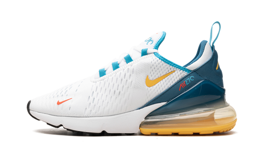 Air Max 270 "White Industrial Blue Citron Pulse" FJ4000 100