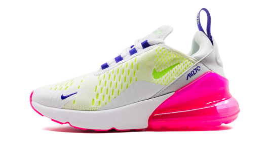 AIR MAX 270 MNS WMNS "White / Pink Blast / Volt" DH0252 100
